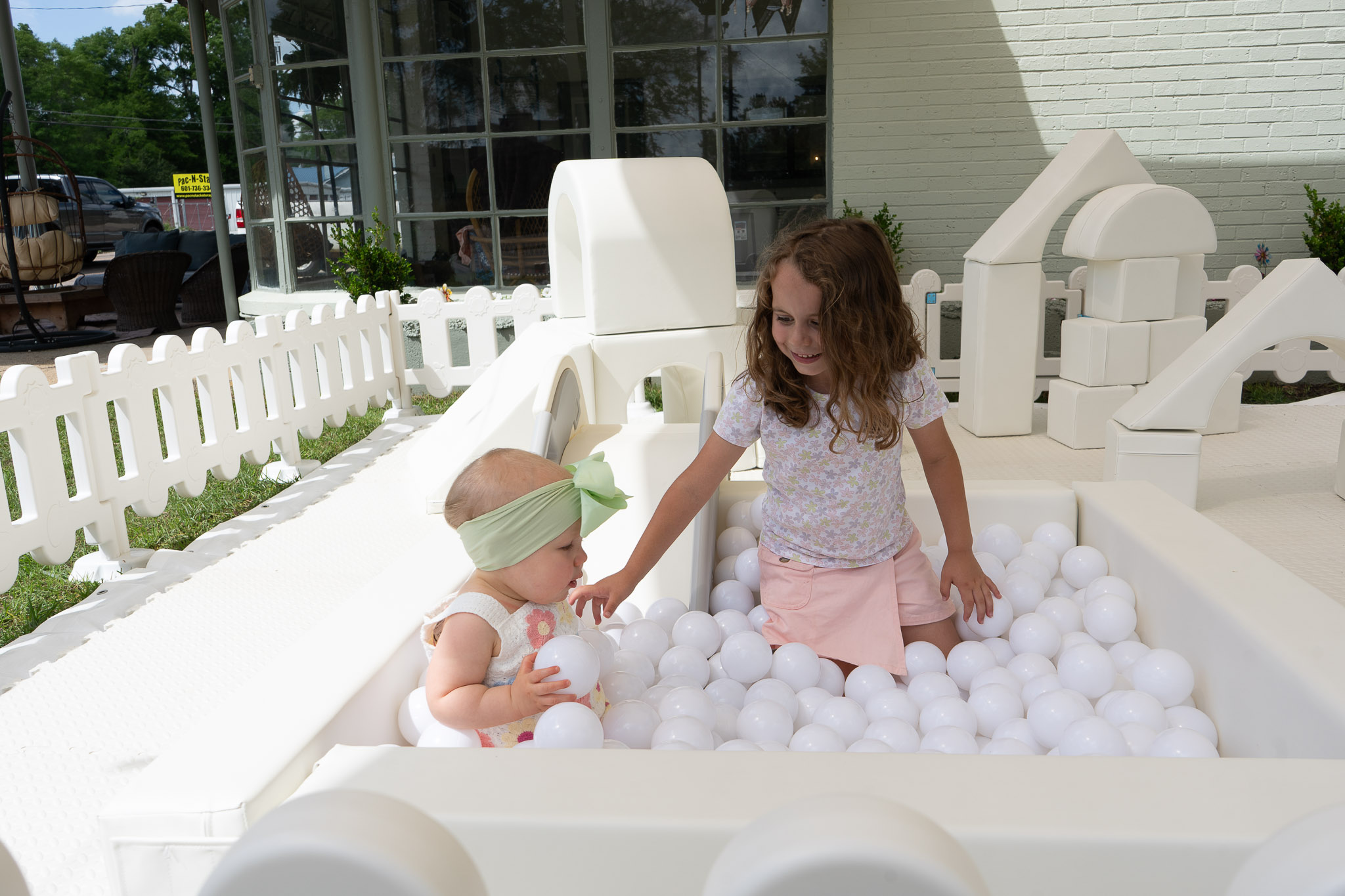 Little Lamb Softplay event setup